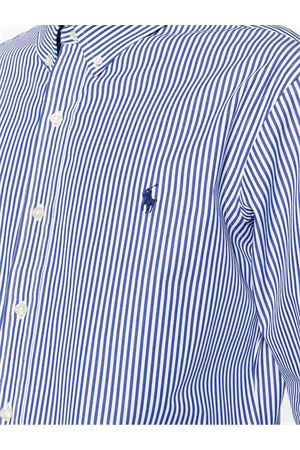 Blue and white Polo Pony striped cotton shirt RALPH LAUREN | 710928254008BLUEWHITE